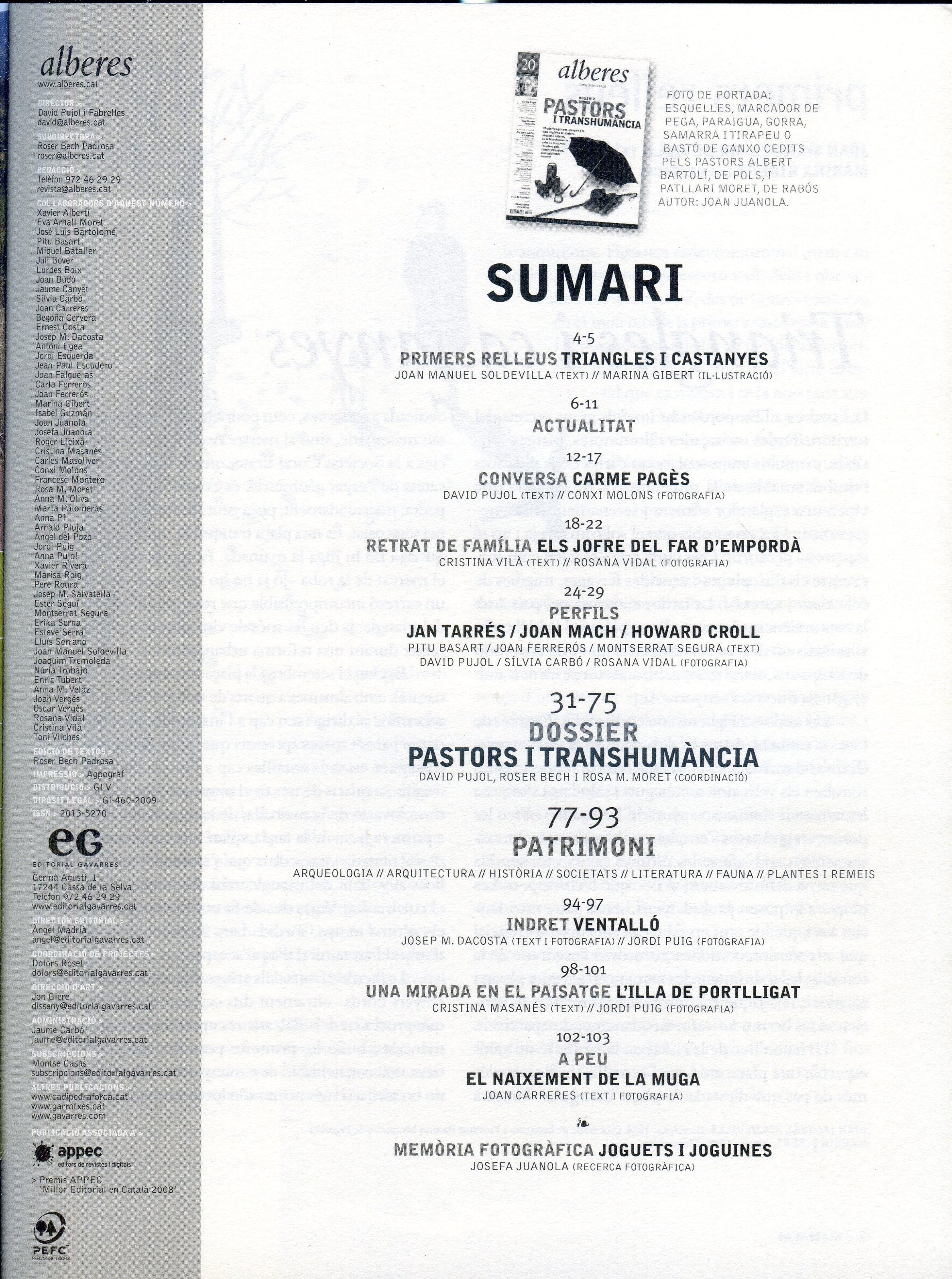 Alberes :  Dossier pastors i transhumància - Miniatura 2